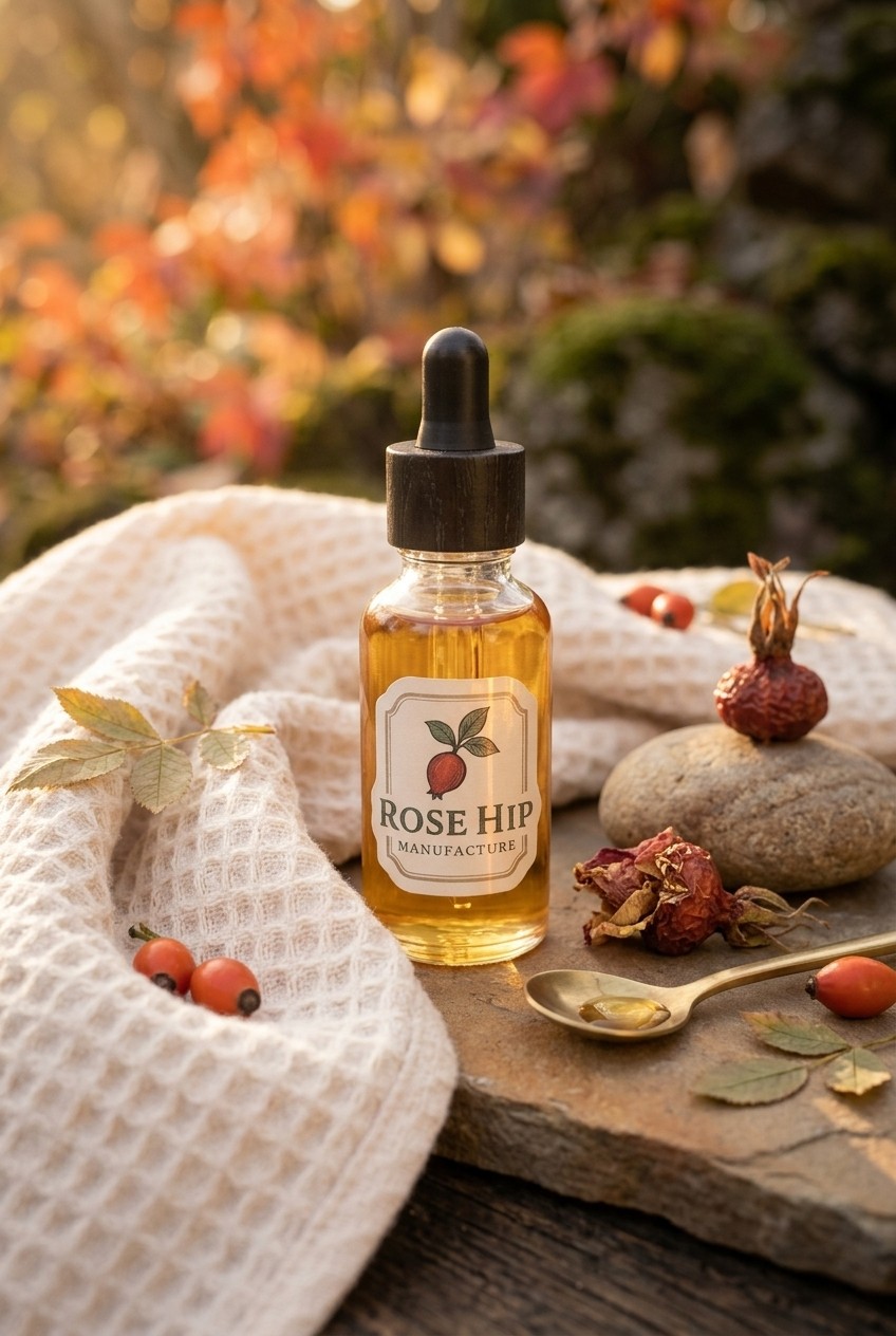 Herbstliche Hände: Wohltat aus der Hagebutte
